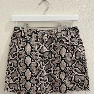 Zara print skirt